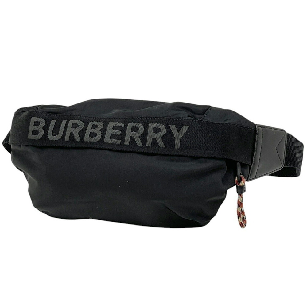 Burberry Logo Body Bum Crossbody Belt Bag Waist Black - Picture 1 of 6
